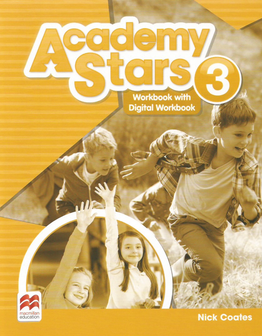 фото Книга academy stars 3. workbook + digital workbook. macmillan