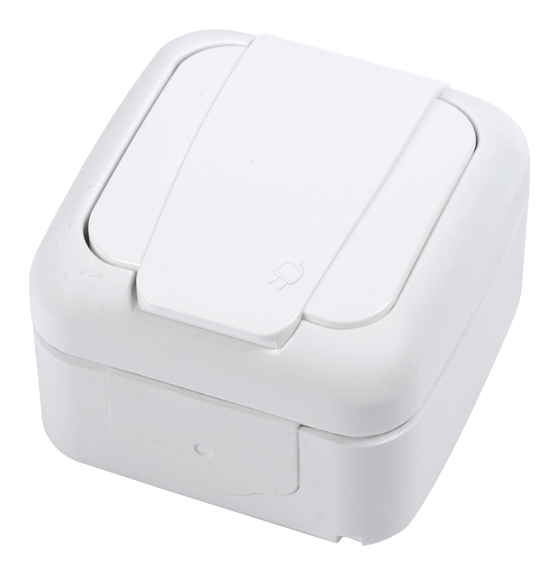 

Розетка силовая Panasonic Palmiye (90555408-RU) откр. зазем. IP54 белый (упак.:1шт)