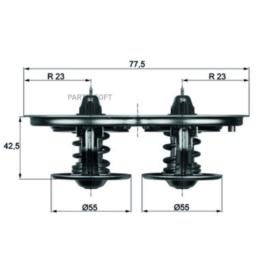 

MAHLE TX32D Термостат 1шт
