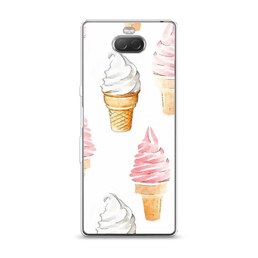 

Чехол Awog на Sony Xperia 10/XA3 "Нарисованное мороженое", Разноцветный, 54050-10