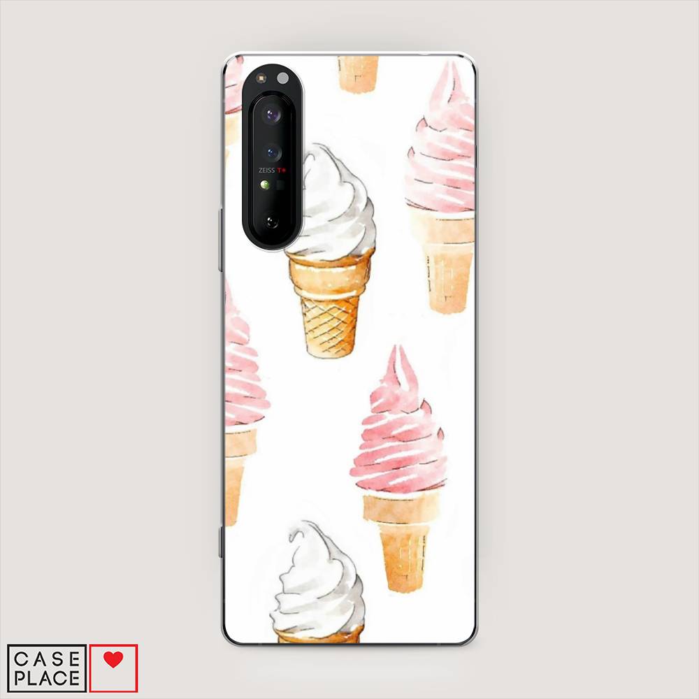 

Чехол Awog на Sony Xperia 1 II "Нарисованное мороженое", Разноцветный, 54550-10