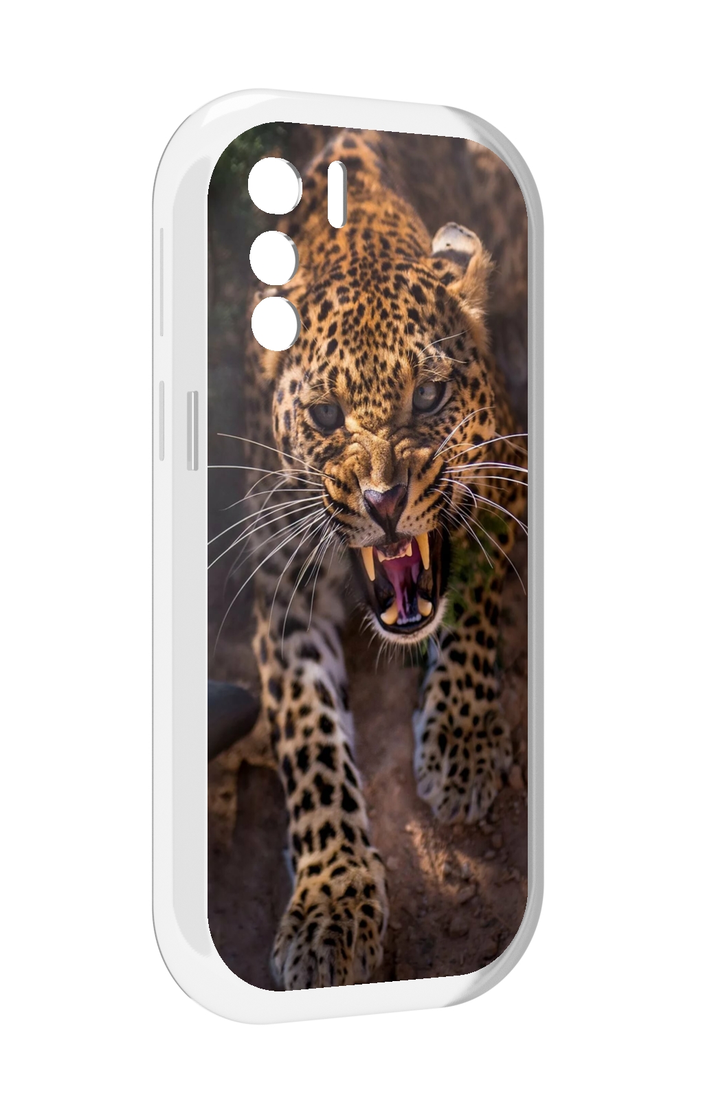 

Чехол MyPads Злой-гепард для UleFone Note 13P, Прозрачный, Tocco