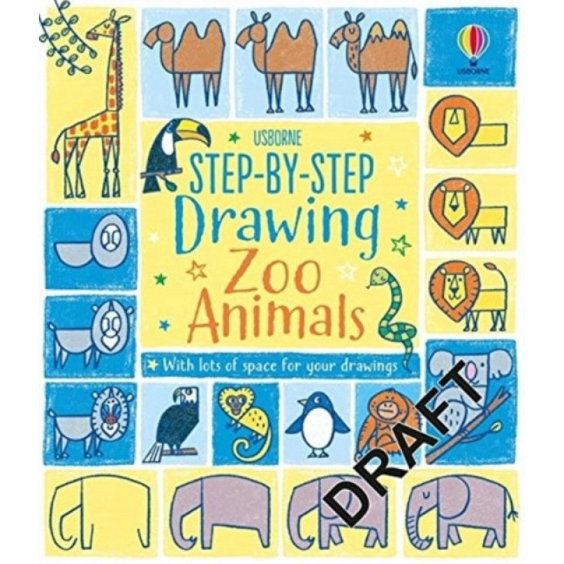 

Книга Step-by-step Drawing: Zoo Animals