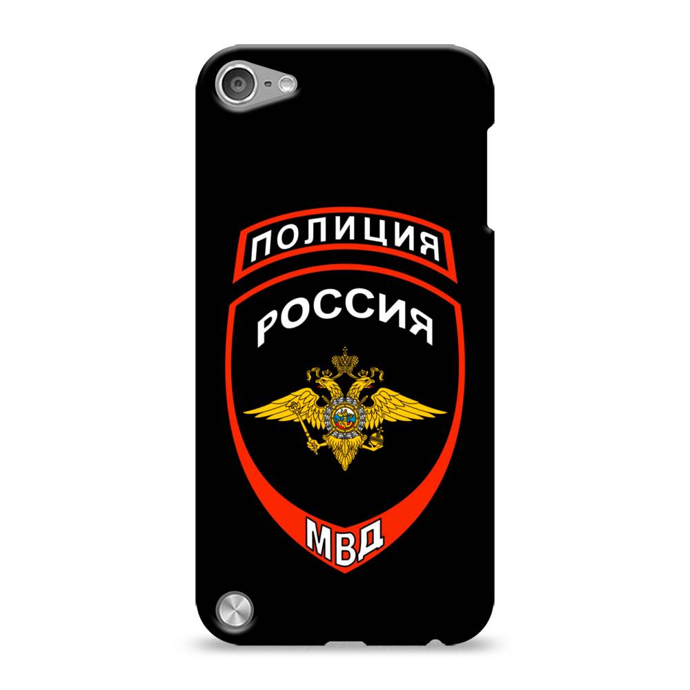 

Пластиковый чехол "Полиция шеврон" на Apple iPod Touch, 11120-4