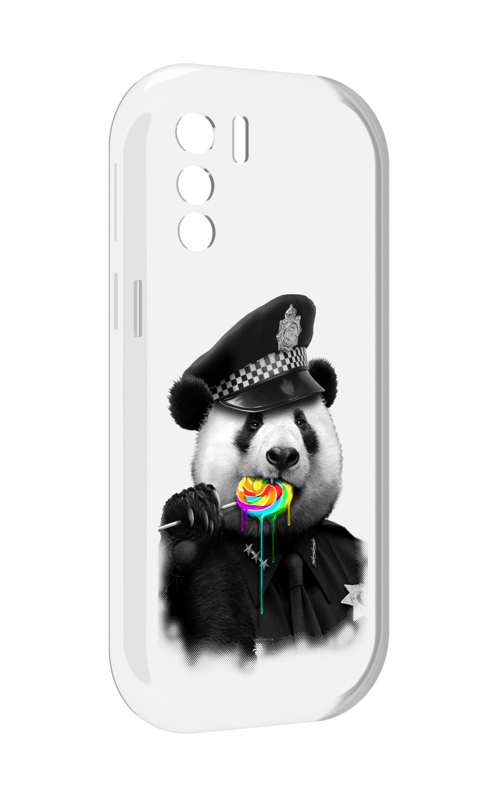 

Чехол MyPads Панда полиция для UleFone Note 13P, Прозрачный, Tocco