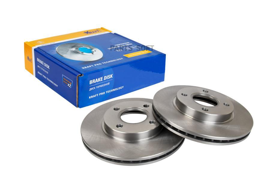 

Диск Тормозной Передний Ford Focus (98-04) 1.4-2.0, Fusion (02-12) 1.25-1.6 Kraft арт. K