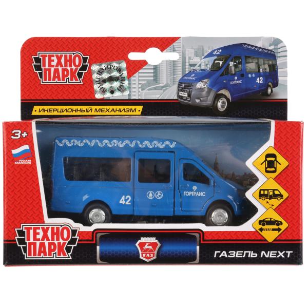 

Игрушка Технопарк Машина инерционная ГАЗ Газель NEXT, 12 см, Газель Next