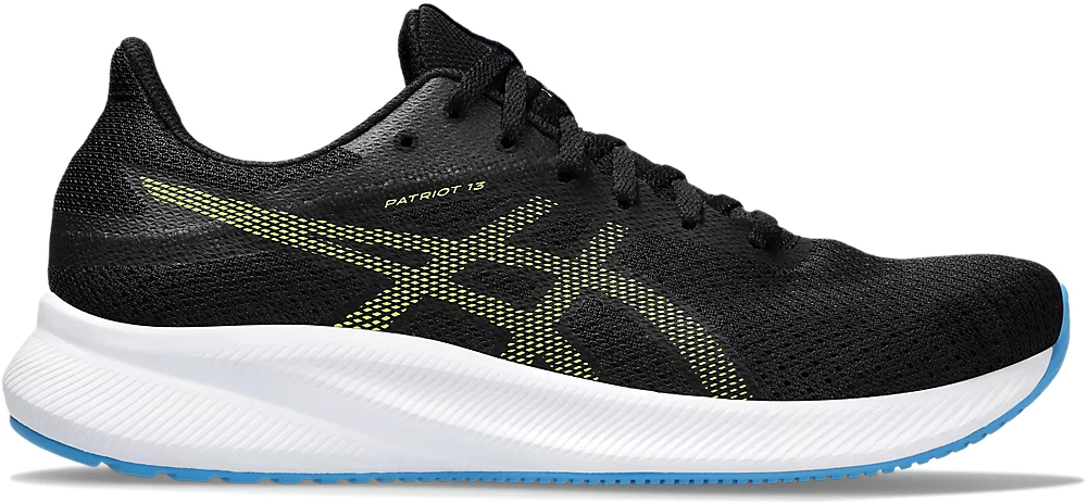 

Кроссовки мужские Asics PATRIOT 13 черные 9.5 US, Черный, PATRIOT 13