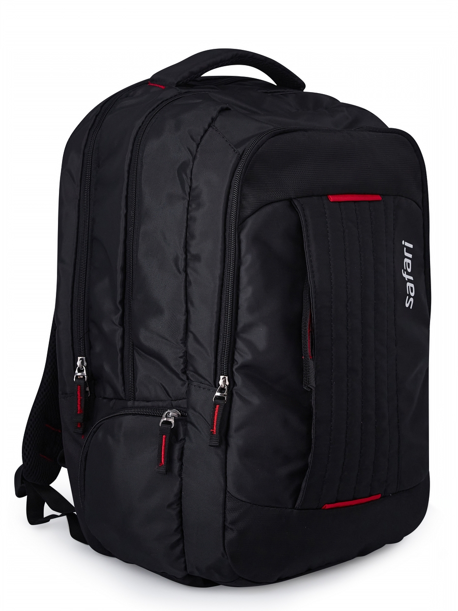 Рюкзак Safari NIRVANA черно-красный, 45х33х20 см