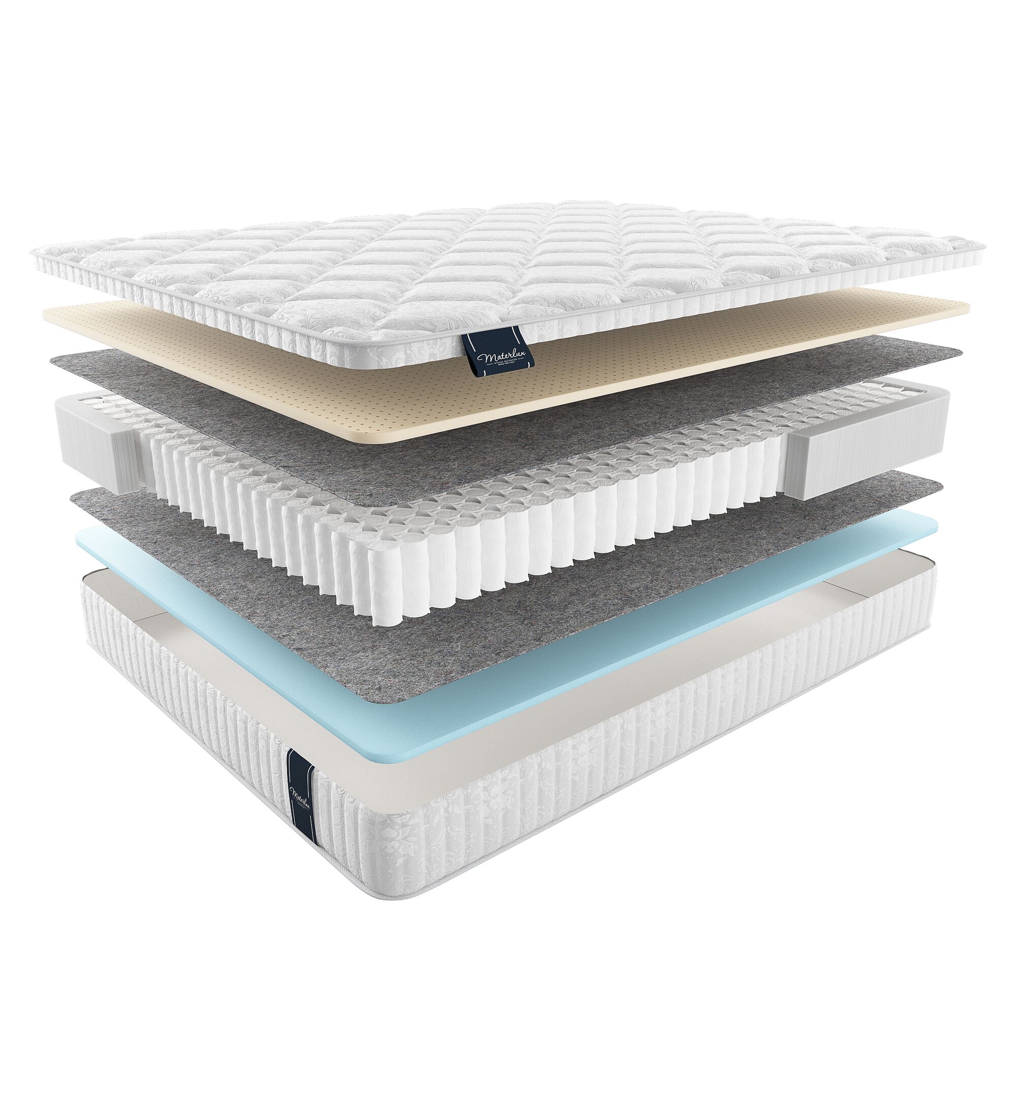 

Матрас Materlux Light-Soft Ecologic Dream 85х215, Бежевый;белый;серый;серебристый, Ecologic Dream