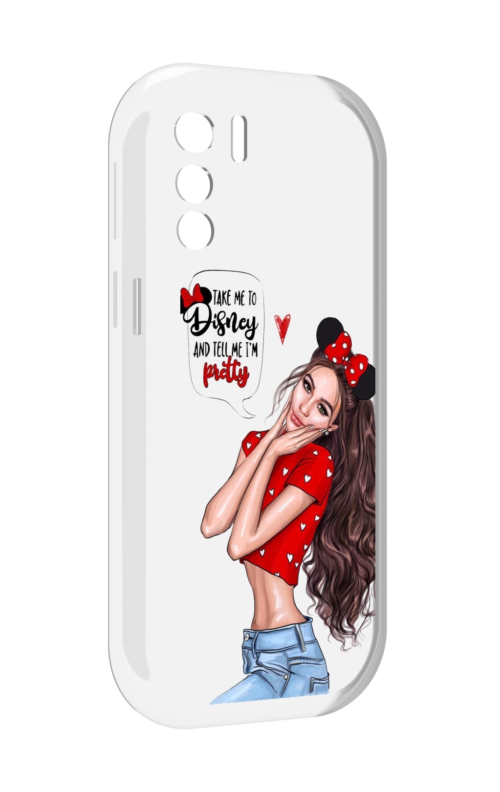 

Чехол MyPads Девушка-Мини женский для UleFone Note 13P, Прозрачный, Tocco