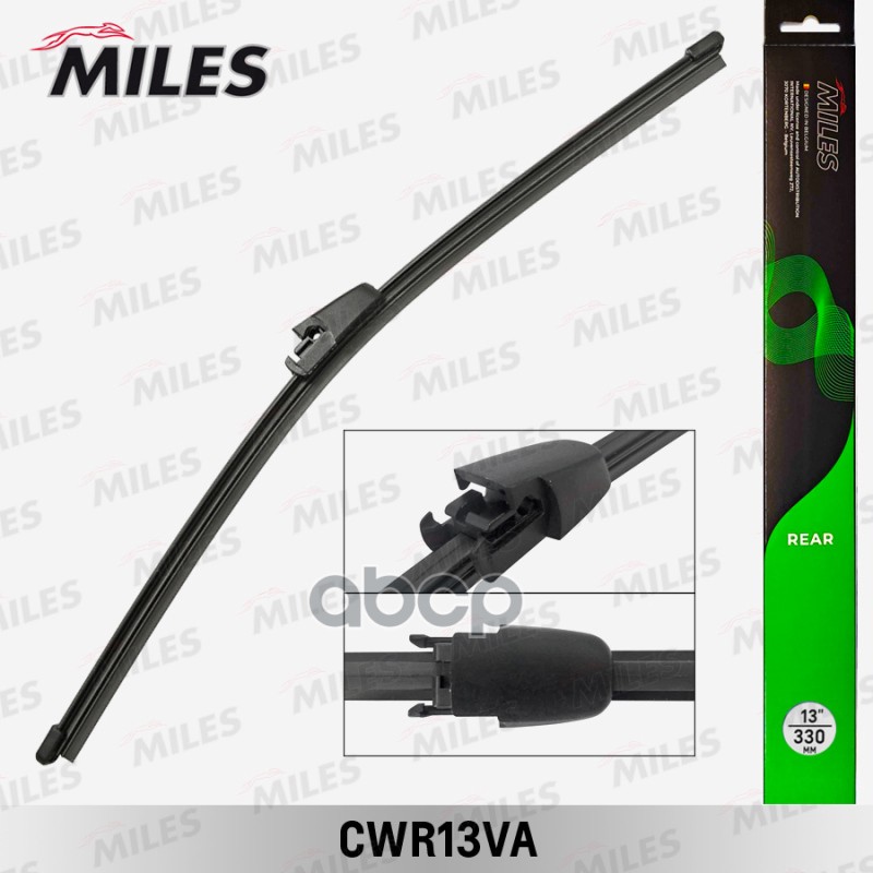 

Щетка Стеклоочистителя Задняя 330 Мм (13 Дюймов) Cwr13va Miles арт. CWR13VA