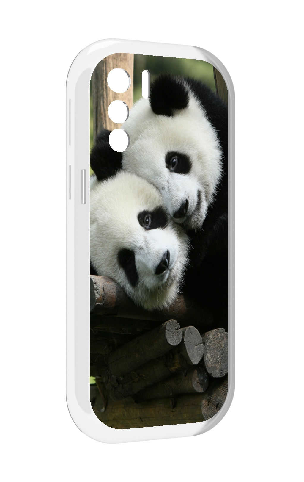 

Чехол MyPads Две-панды для UleFone Note 13P, Прозрачный, Tocco