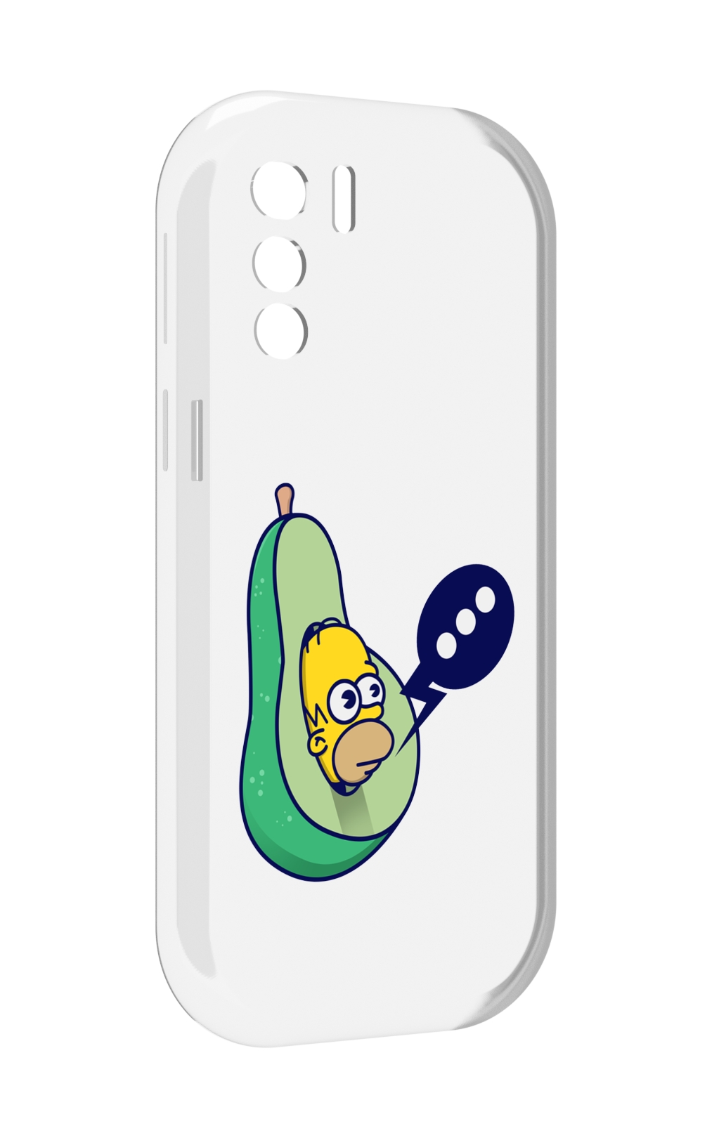 

Чехол MyPads Гомер-авокадо для UleFone Note 13P, Прозрачный, Tocco