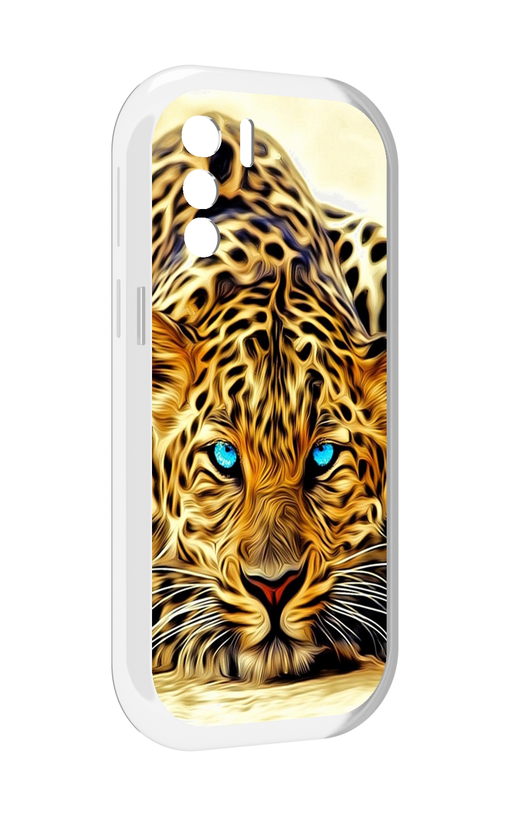 

Чехол MyPads Голубоглазый-гепард для UleFone Note 13P, Прозрачный, Tocco