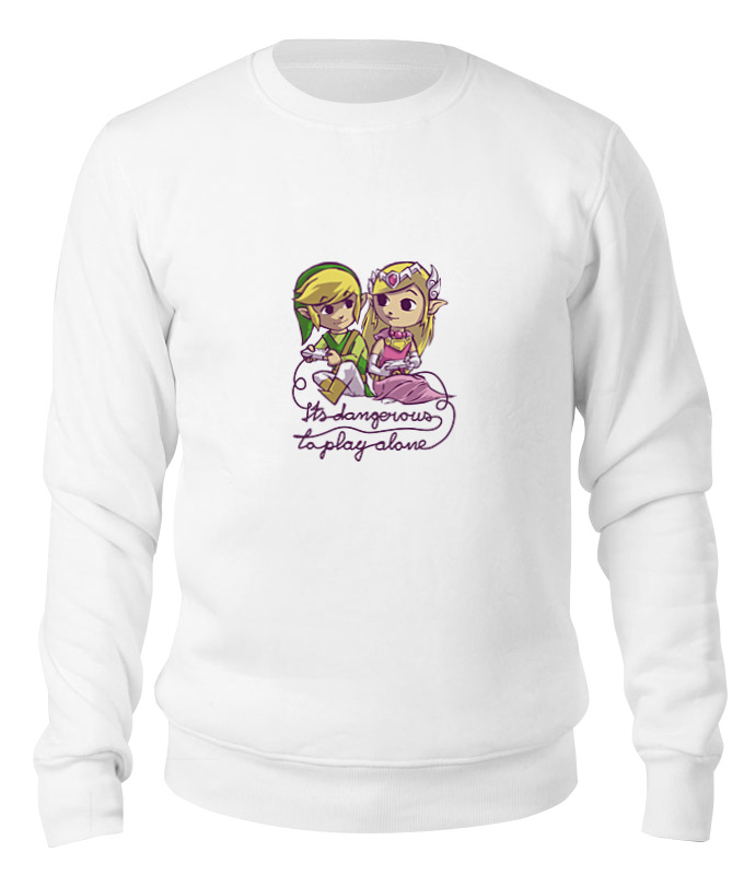 

Свитшот унисекс Printio Zelda белый M, Zelda