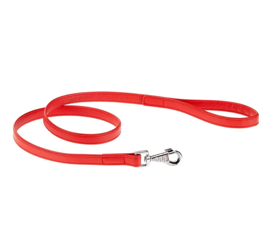 

Поводок для собак Ferplast Vogue Flat G красный ДЛ 1,2 м Ш 2 см