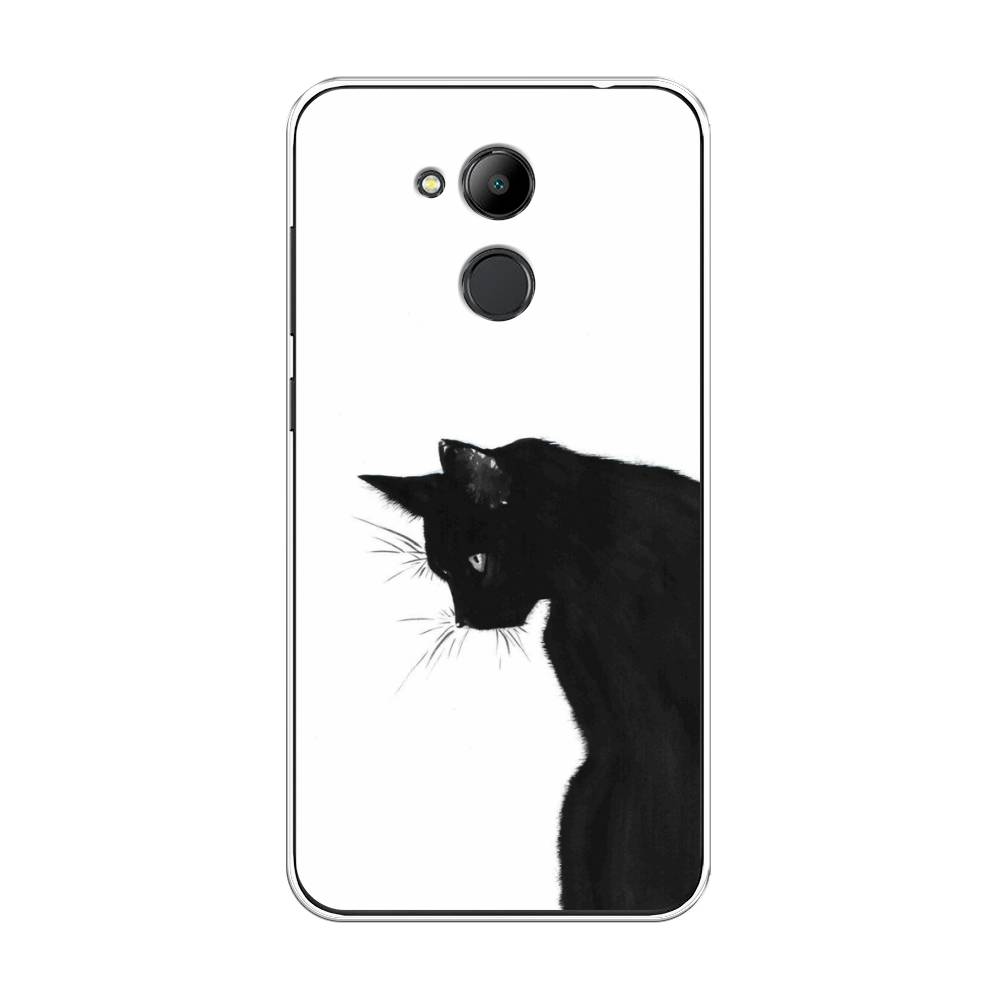 

Чехол Awog на Honor 6C Pro "Black cat", Черный;белый, 63850-1