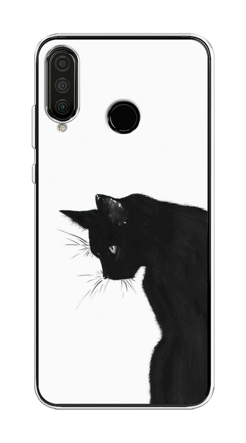 

Чехол Awog на Honor 20S "Black cat", Черный;белый, 610750-1