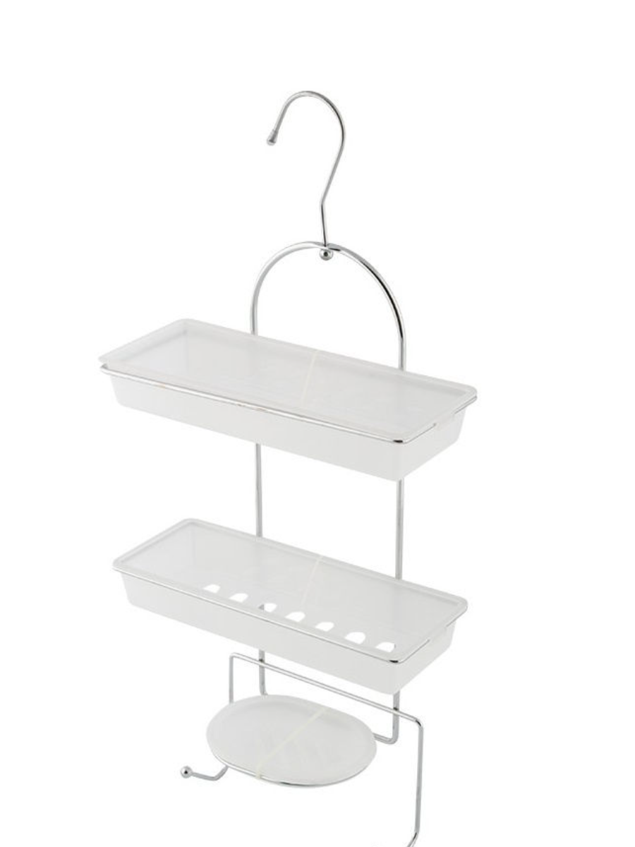 

Полка многоярусная подвесная на крючке CHR-221, р-р 25х11х53см (хром)