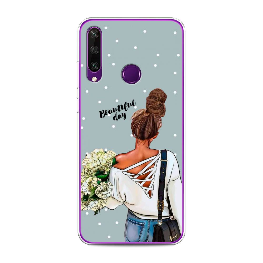 

Чехол Awog на Huawei Y6p "Beautiful day", Голубой;коричневый;бежевый, 6103250-6