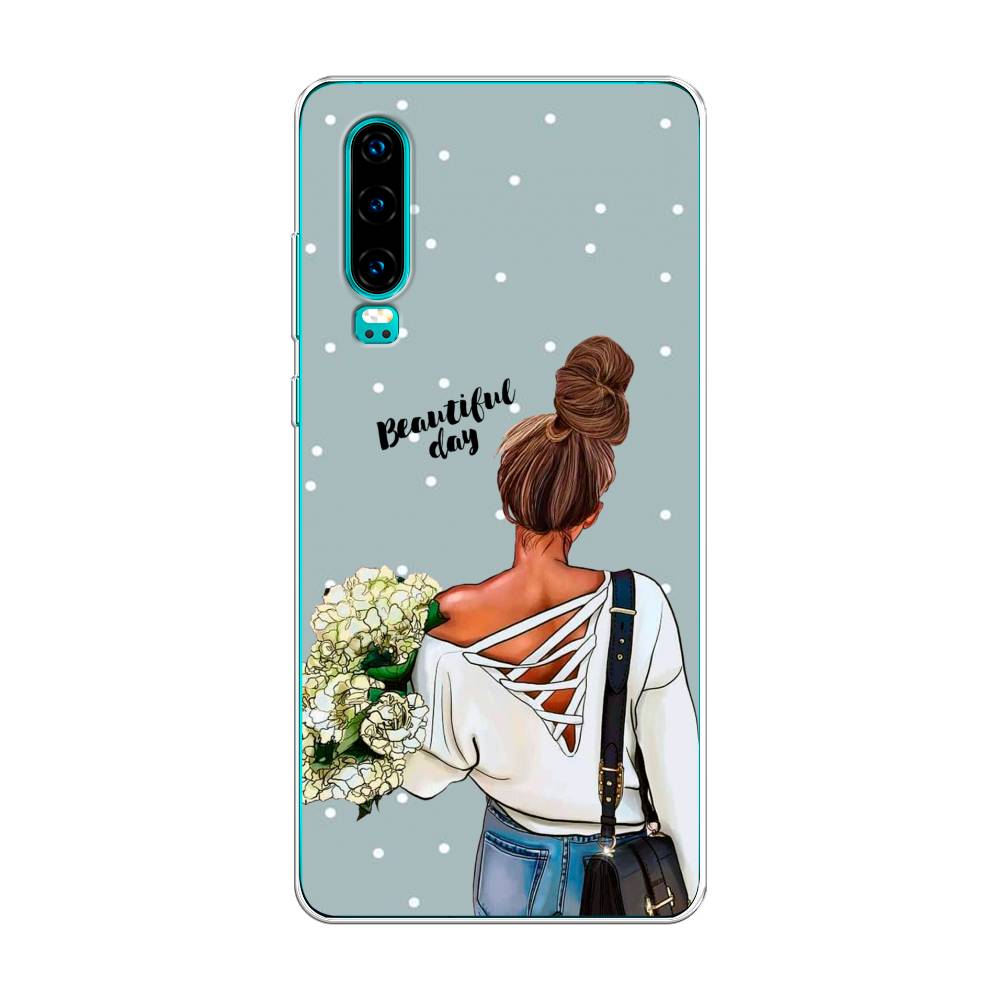 

Чехол Awog на Huawei P30 "Beautiful day", Голубой;коричневый;бежевый, 68550-6