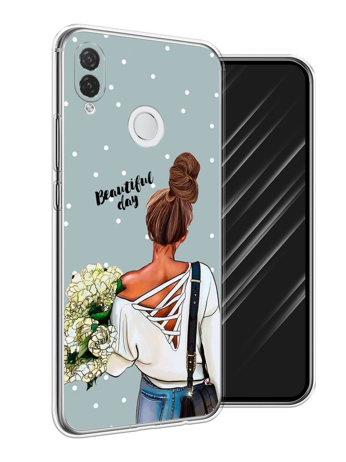 

Чехол Awog на Huawei P Smart Plus "Beautiful day", Голубой;коричневый;бежевый, 68250-6