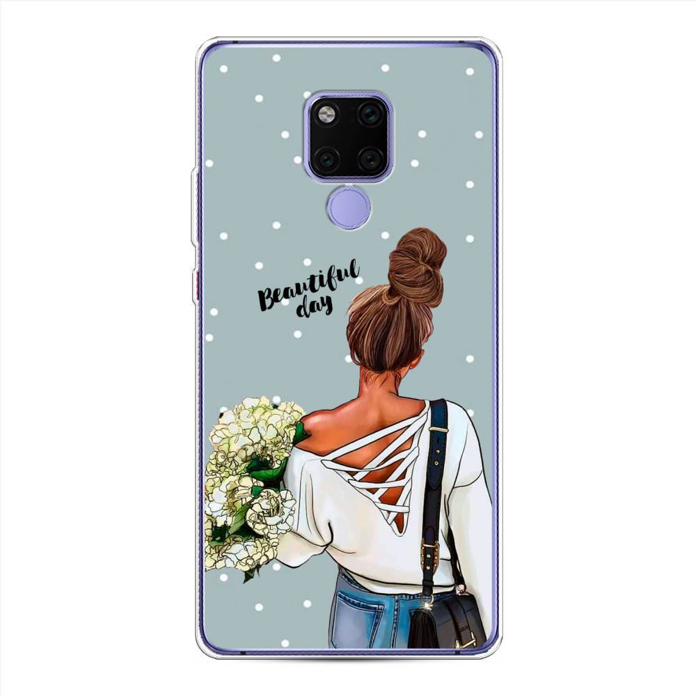 

Чехол Awog на Huawei Mate 20X "Beautiful day", Голубой;коричневый;бежевый, 66950-6
