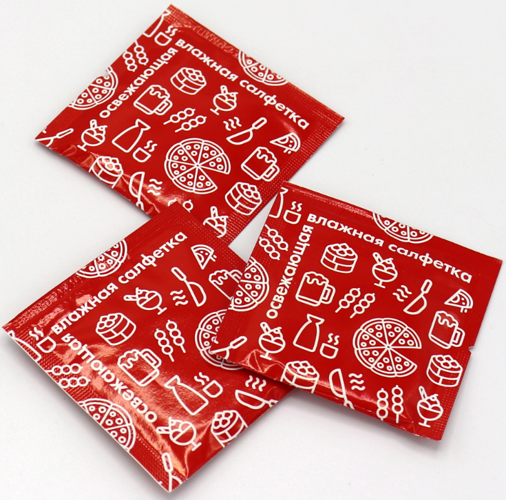 Влажные салфетки в индивидуальной упаковке 100шт2482 набор карандашей ных finenolo 12 ов в картонной упаковке