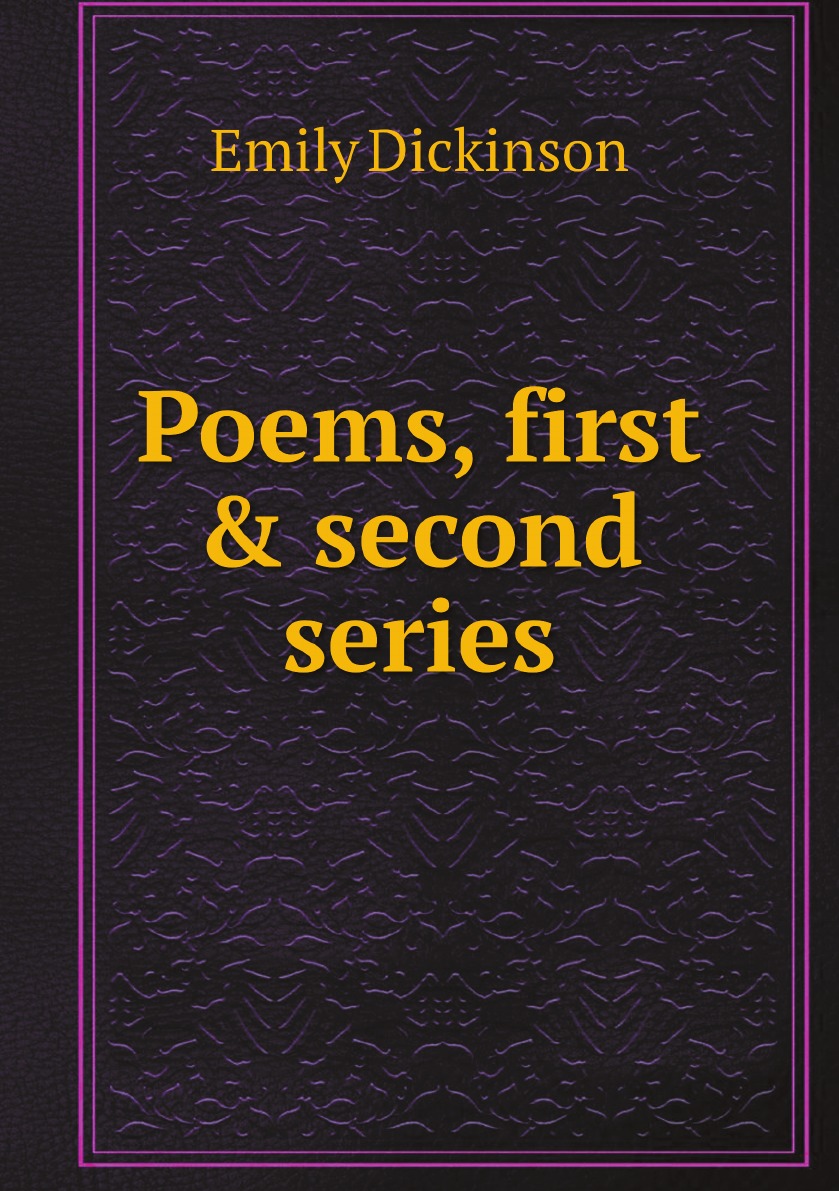 

Poems, first & second series;