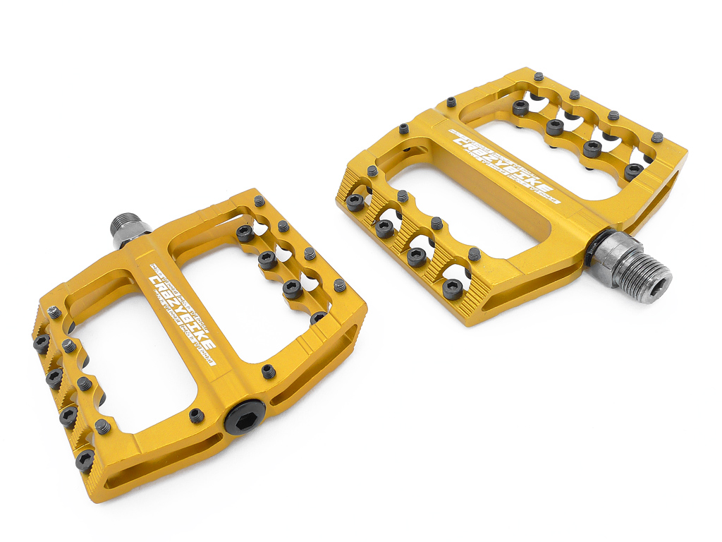 Педали CrazyBike Shift Золотой