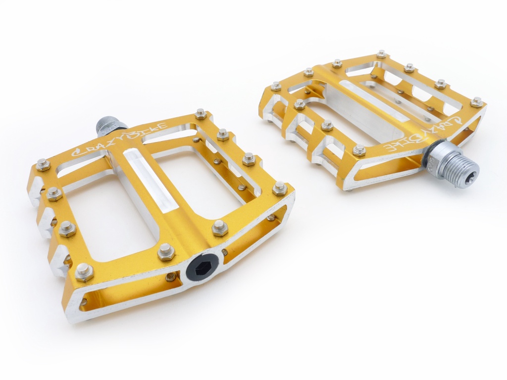 Педали CrazyBike ID Золотой