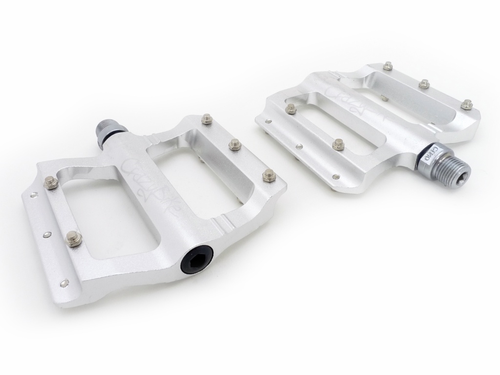 Педали CrazyBike Flip Серебро