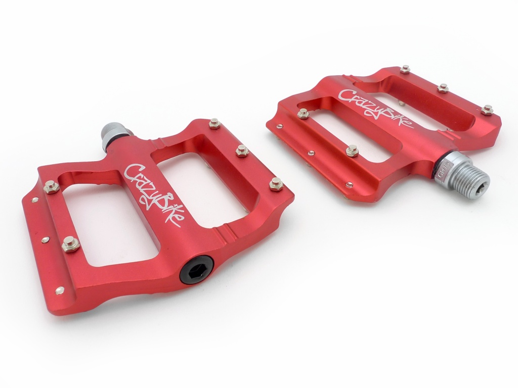 Педали CrazyBike Flip Красный