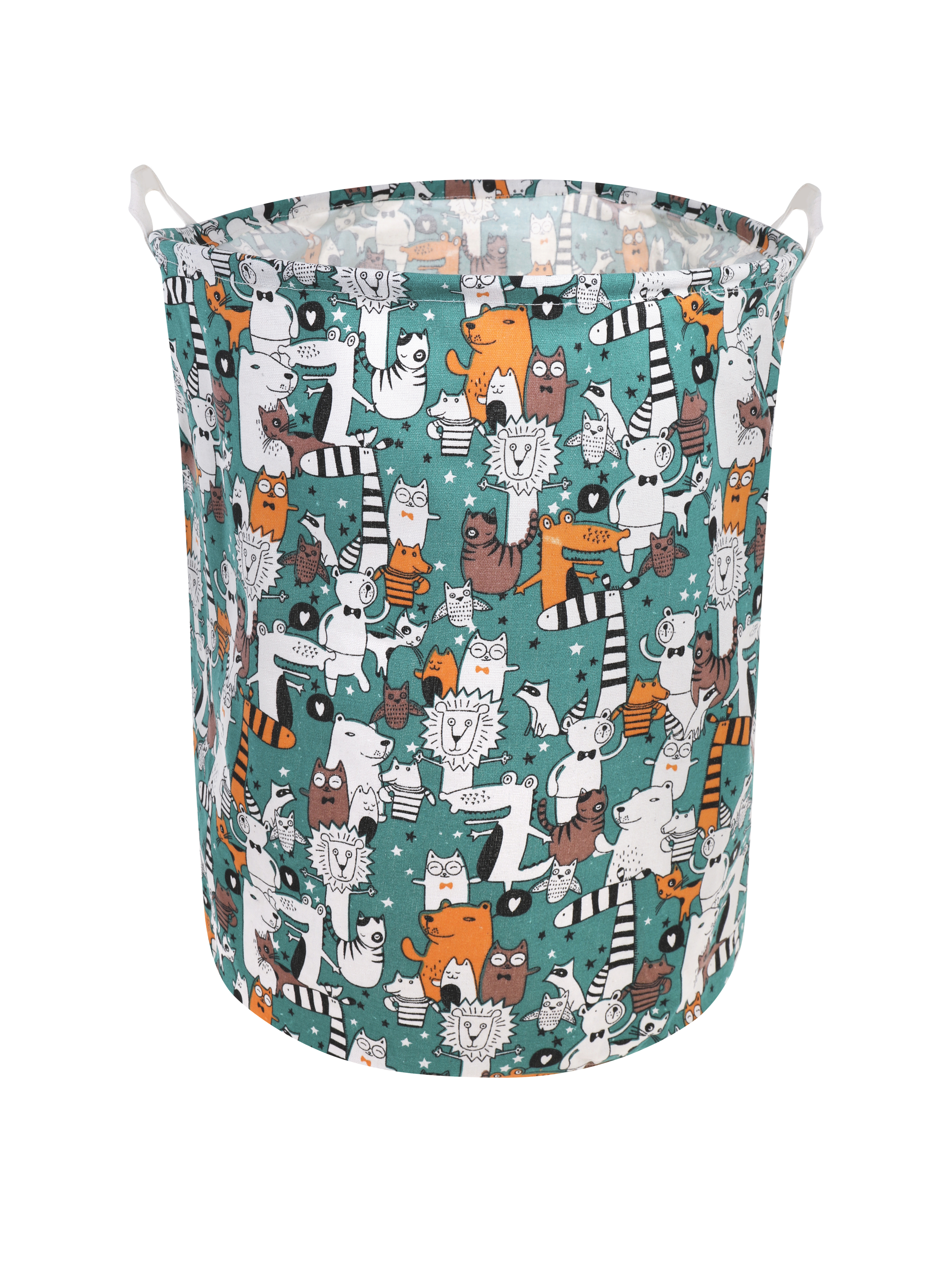 Корзина для хранения игрушек Наша игрушка, Зоопарк, 803547