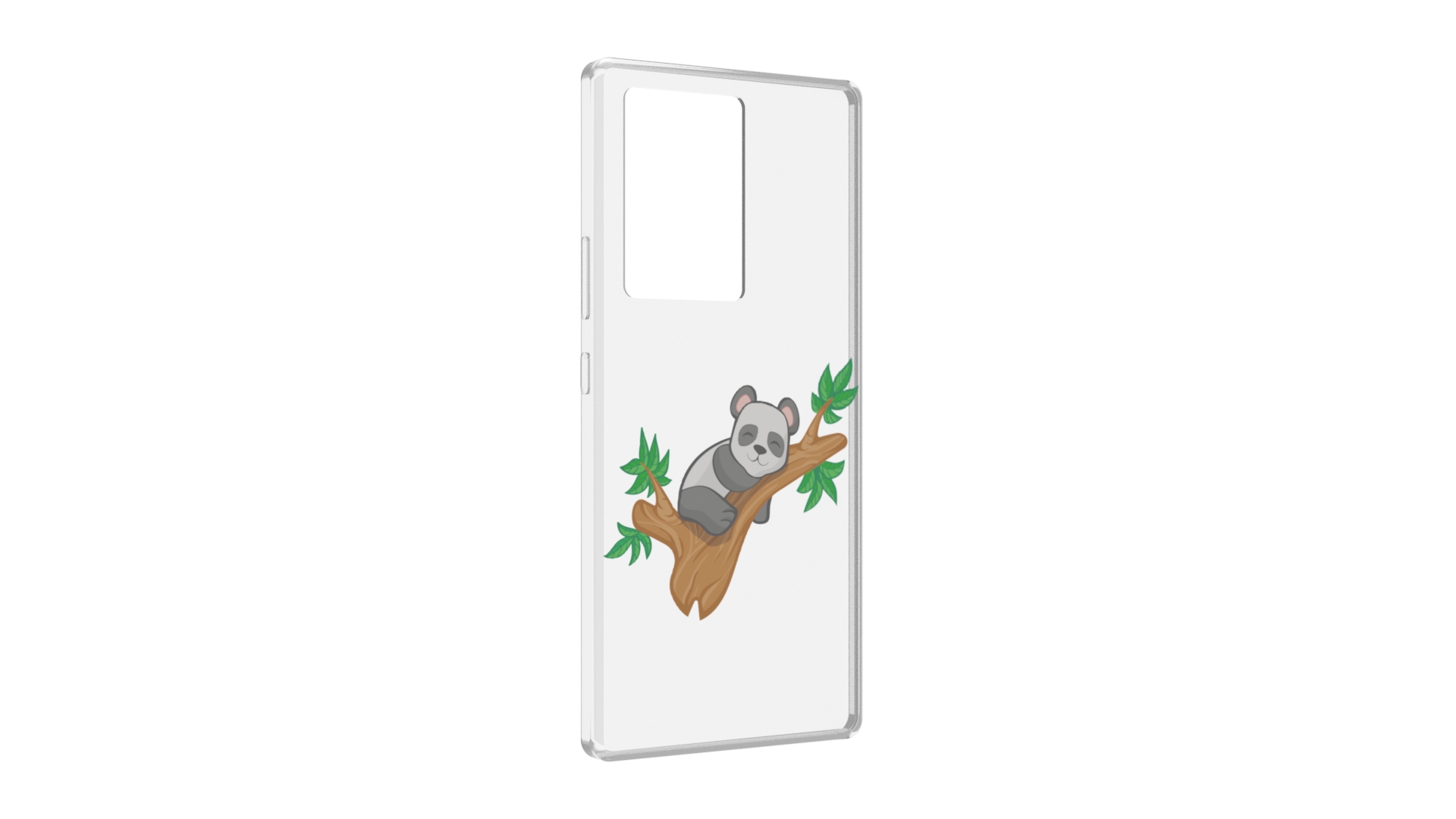 

Чехол MyPads панда-на-деревце для ZTE Nubia Z40 Pro, Прозрачный, Tocco