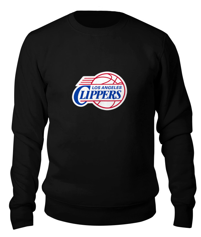 

Свитшот унисекс Printio Los angeles clippers черный XS, Los angeles clippers