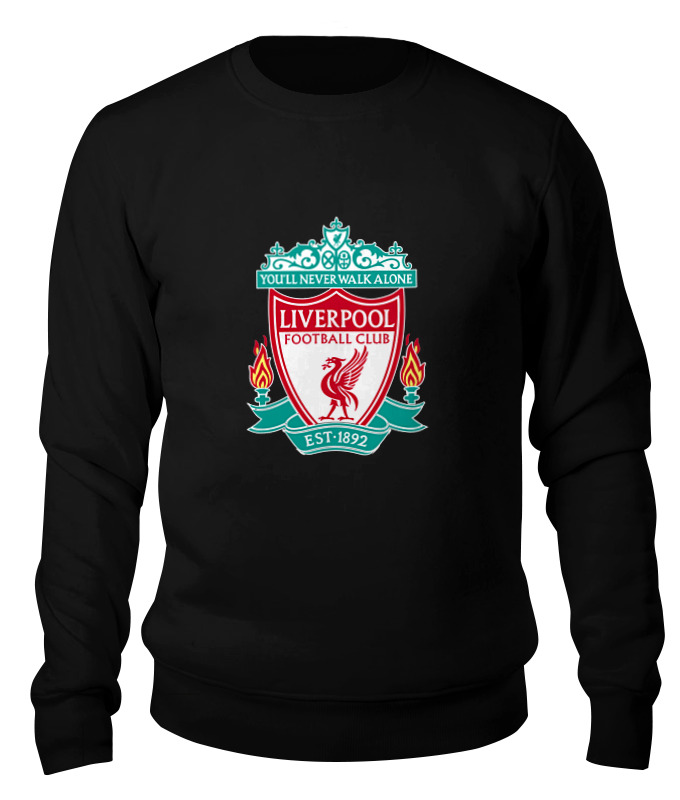 

Свитшот унисекс Printio Liverpool (ливерпуль) черный XS, Liverpool (ливерпуль)