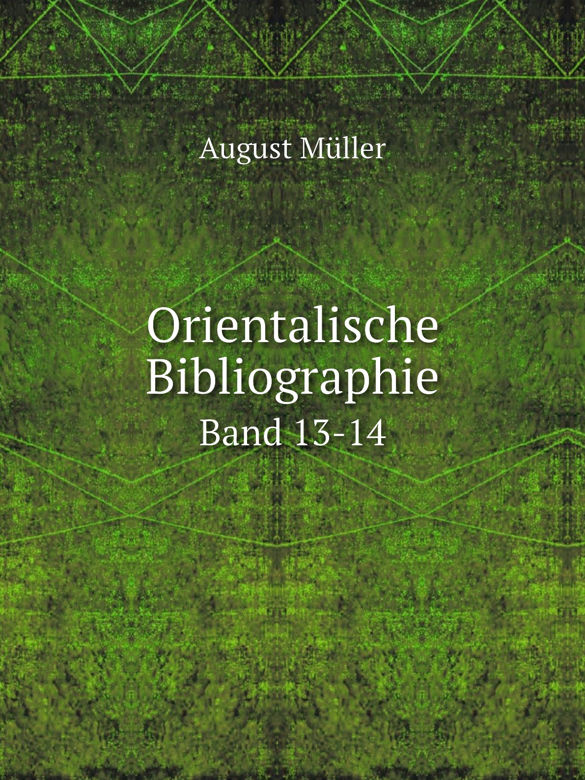 

Orientalische Bibliographie