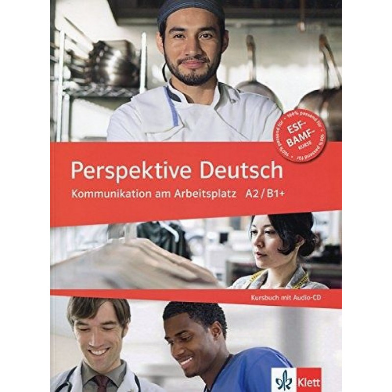 фото Книга perspektive deutsch. kommunikation am arbeitsplatz a2/ b1+ (+ audio cd) klett