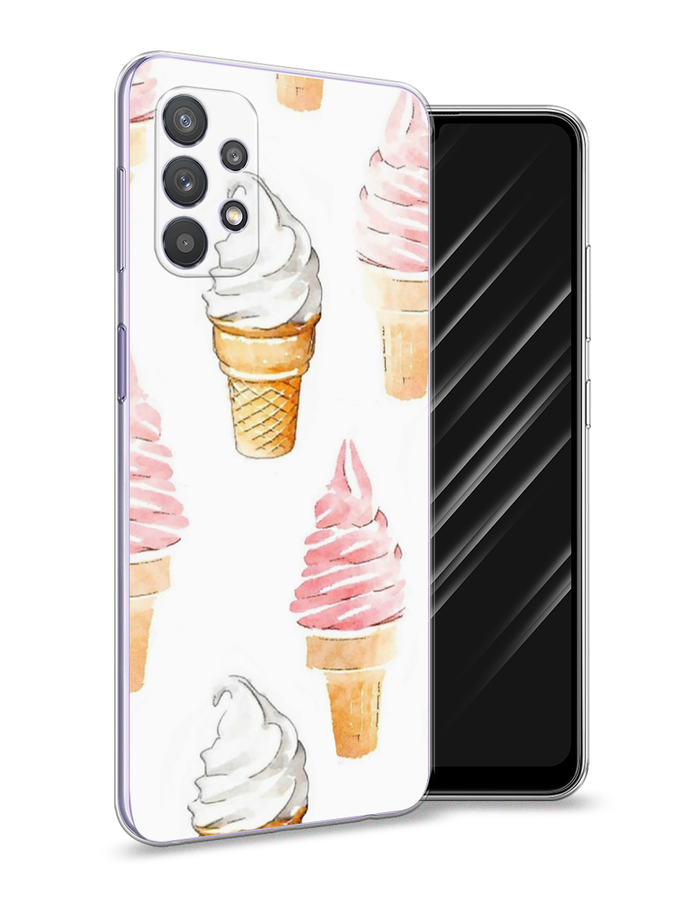 

Чехол Awog на Samsung Galaxy A32 / Самсунг A32 "Нарисованное мороженое", Разноцветный, 2102050-10