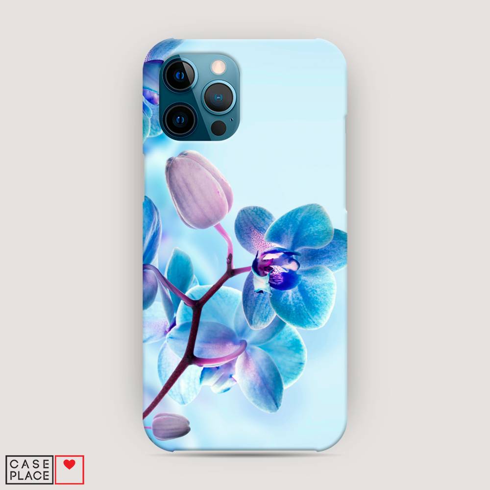 

Пластиковый чехол "Голубая орхидея" на Apple iPhone 12 Pro Max, 12720-6