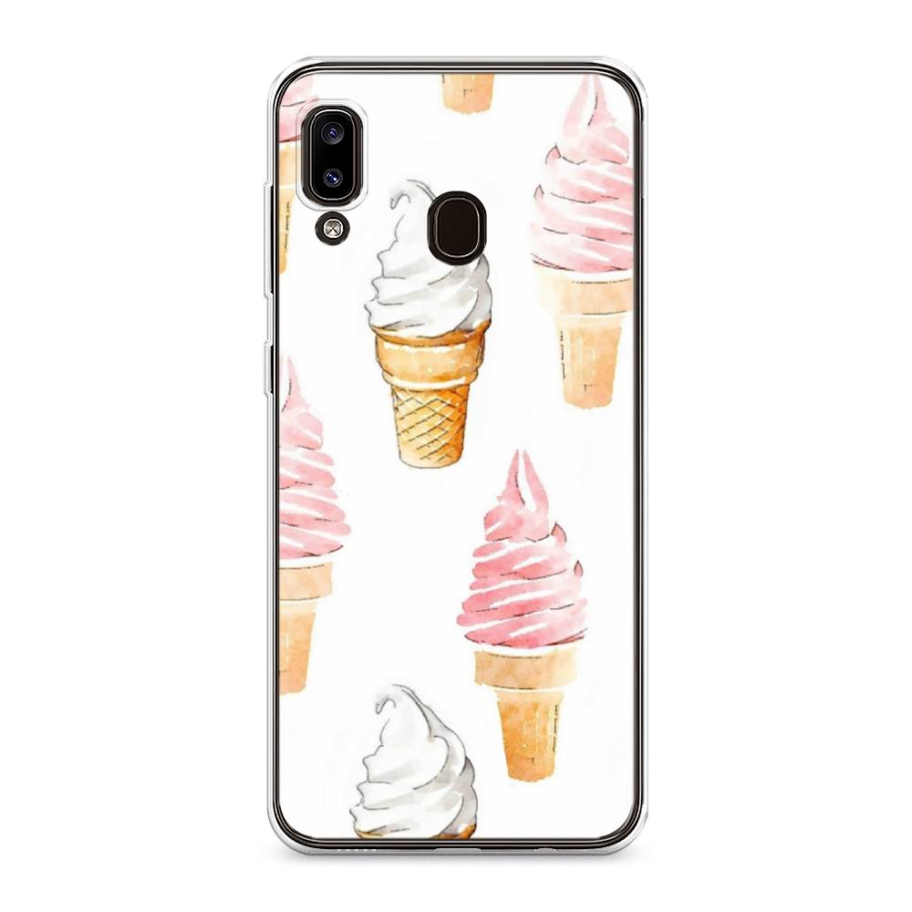 

Чехол Awog на Samsung Galaxy A30/A20 "Нарисованное мороженое", Разноцветный, 27550-10