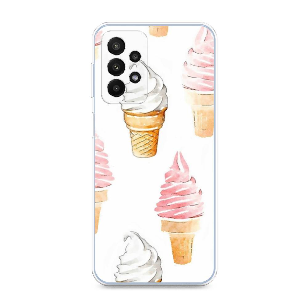 

Чехол Awog на Samsung Galaxy A23 / Самсунг A23 "Нарисованное мороженое", Разноцветный, 2105050-10