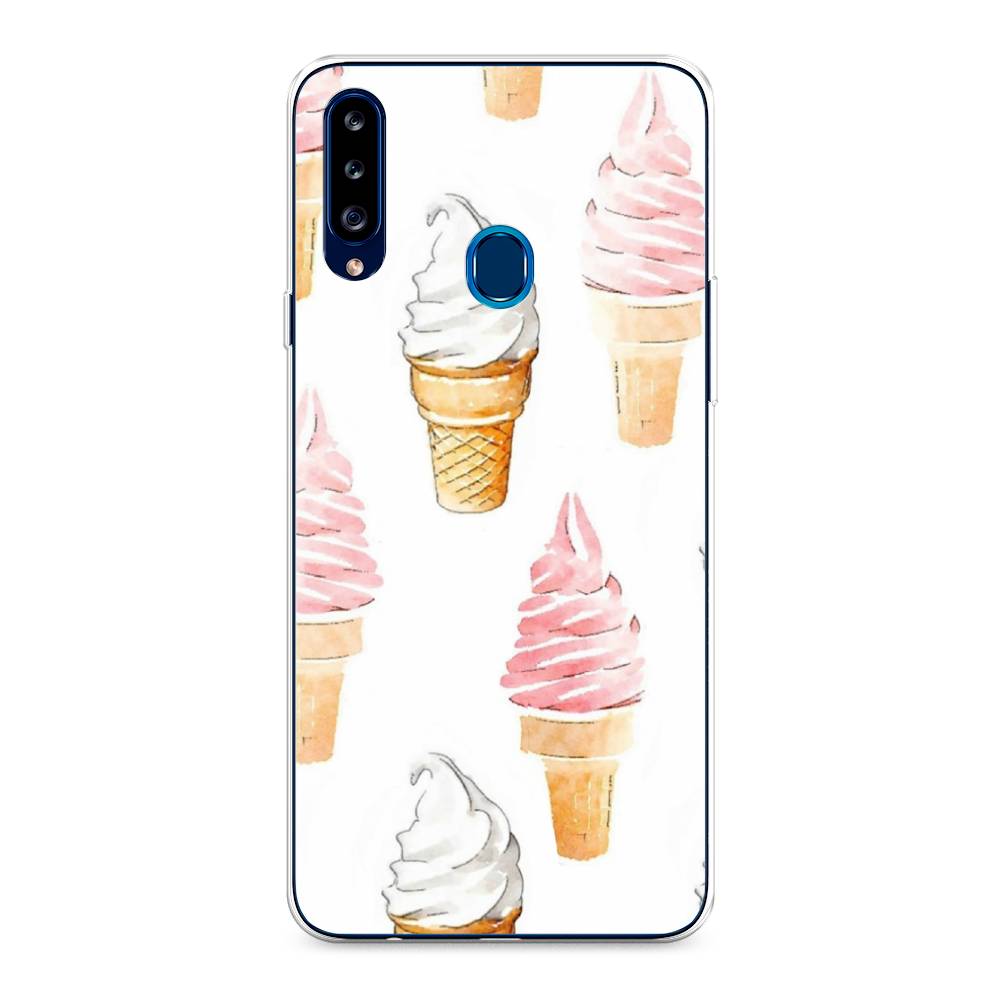 

Чехол Awog на Samsung Galaxy A20s / Самсунг A20s "Нарисованное мороженое", Разноцветный, 2100850-10