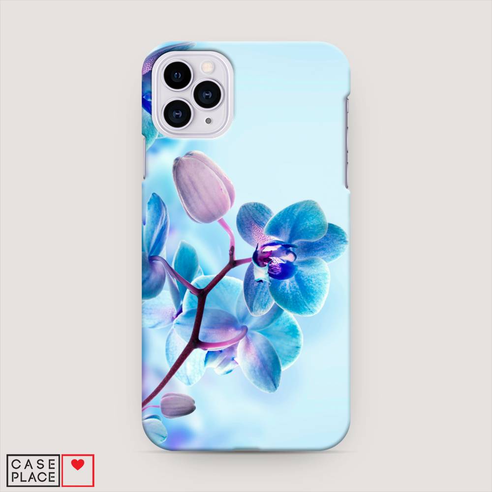 

Пластиковый чехол "Голубая орхидея" на Apple iPhone 11 Pro Max, 12220-6