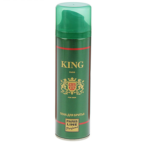 King Пена для бритья (shaving foam) 200мл tabac original пена для бритья shaving foam