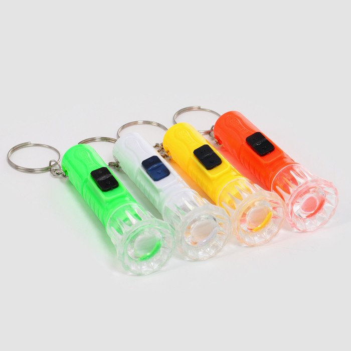 

Фонарик ручной "Темминка", 1 LED, 2х6.5 см, микс