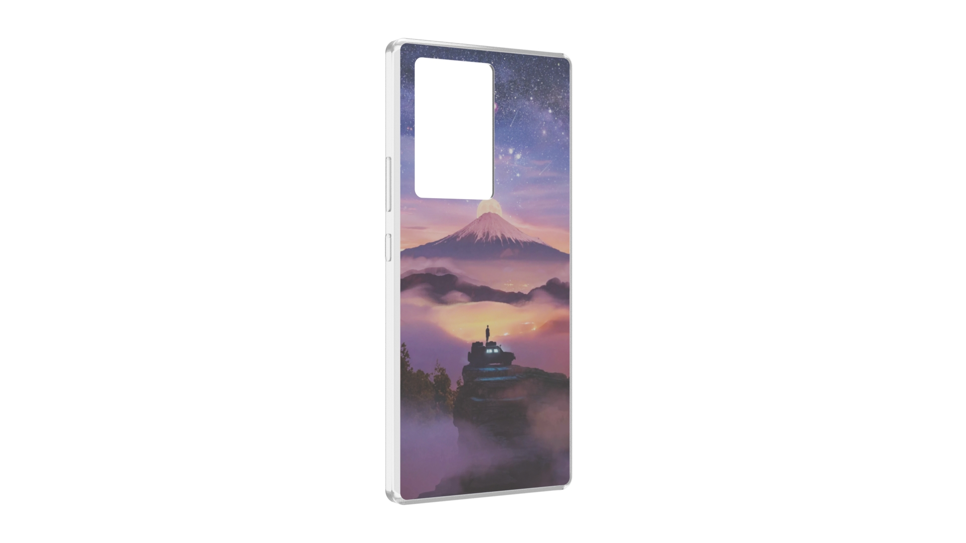 

Чехол MyPads ночь-в-горах для ZTE Nubia Z40 Pro, Прозрачный, Tocco