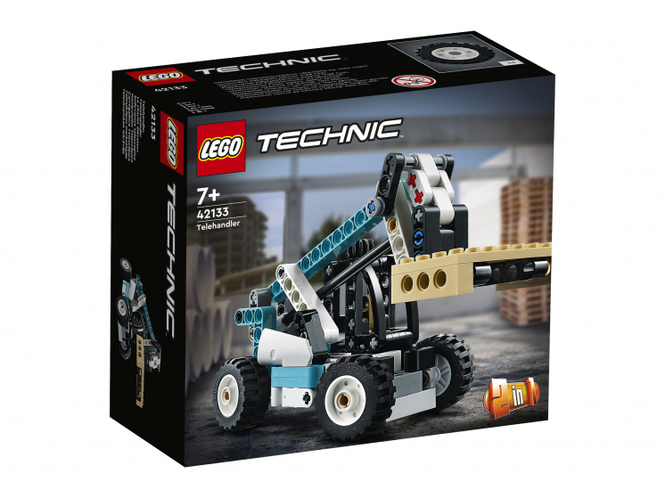 Конструктор LEGO Technic Телескопический погрузчик, 143 детали,  42133